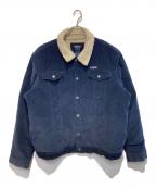 Patagoniaパタゴニア）の古着「Pile Lined Trucker Jacket」｜ネイビー