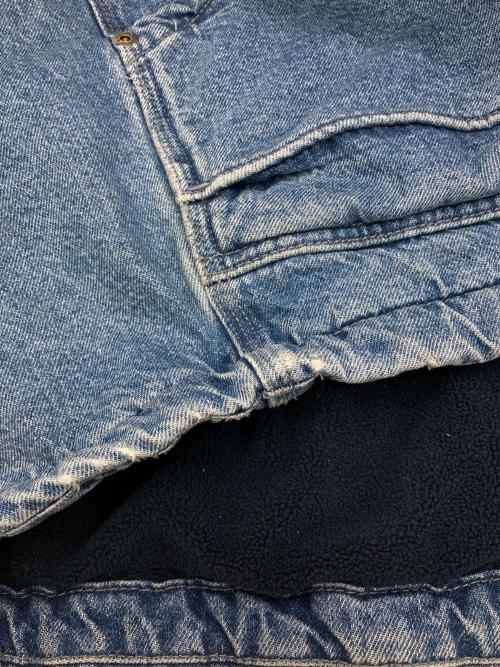 SUPREME（シュプリーム）SUPREME (シュプリーム) Dickies (ディッキーズ) Cordura Hooded Work Jacket ブルー×ブラック サイズ:Lの古着・服飾アイテム