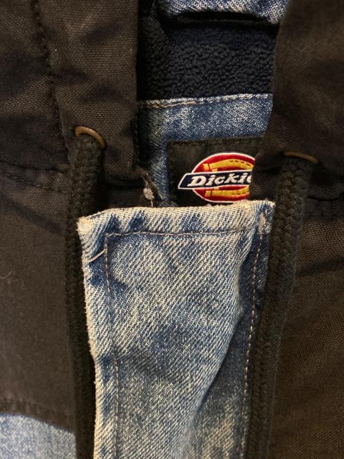 SUPREME（シュプリーム）SUPREME (シュプリーム) Dickies (ディッキーズ) Cordura Hooded Work Jacket ブルー×ブラック サイズ:Lの古着・服飾アイテム