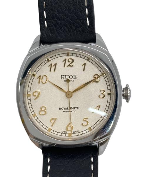 KUOE KYOTO（クオ）KUOE KYOTO (クオ) ROYAL SMITHリストウォッチの古着・服飾アイテム