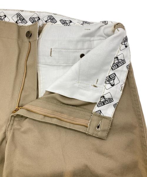 BEN DAVIS（ベンデイビス）BEN DAVIS (ベンデイビス) ゴリラカットパンツ ベージュ サイズ:36の古着・服飾アイテム