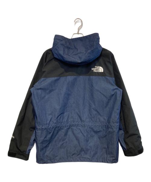 THE NORTH FACE（ザ ノース フェイス）THE NORTH FACE (ザ ノース フェイス) MOUNTAIN LIGHT DENIM JACKET インディゴ×ブラック サイズ:XLの古着・服飾アイテム