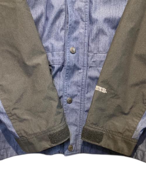 THE NORTH FACE（ザ ノース フェイス）THE NORTH FACE (ザ ノース フェイス) MOUNTAIN LIGHT DENIM JACKET インディゴ×ブラック サイズ:XLの古着・服飾アイテム