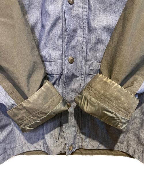 THE NORTH FACE（ザ ノース フェイス）THE NORTH FACE (ザ ノース フェイス) MOUNTAIN LIGHT DENIM JACKET インディゴ×ブラック サイズ:XLの古着・服飾アイテム