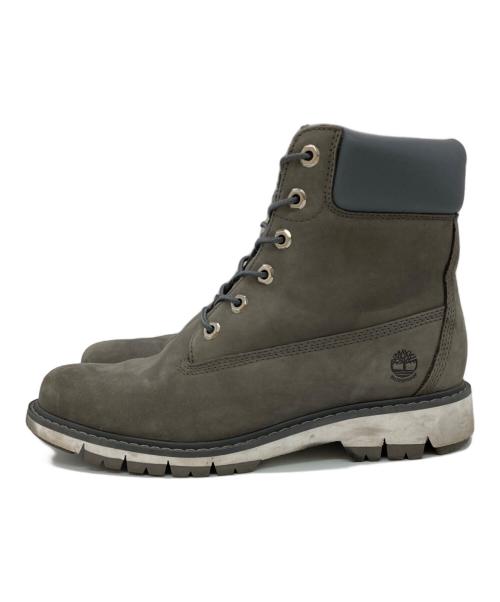 Timberland（ティンバーランド）Timberland (ティンバーランド) 6 Inch Boot Leather Waterproof グレー サイズ:US8.5Wの古着・服飾アイテム