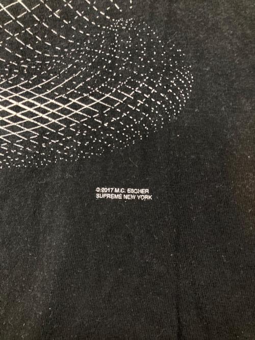 SUPREME（シュプリーム）SUPREME (シュプリーム) M.C.escher Tee ブラック サイズ:XLの古着・服飾アイテム