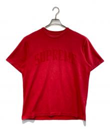 SUPREME（シュプリーム）の古着「Chenille Arc Logo Tee」｜レッド