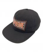 SUPREMEシュプリーム）の古着「Metallic Arc 6-Panel」｜ブラック
