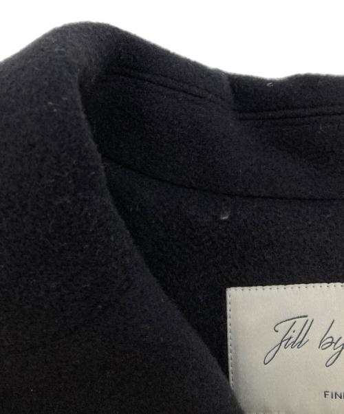 JILL BY JILLSTUART（ジル バイ ジルスチュアート）JILL BY JILLSTUART (ジル バイ ジルスチュアート) ビッグカラーウールトレンチコート グレー サイズ:Ｓの古着・服飾アイテム