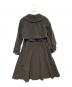 JILL BY JILLSTUART (ジル バイ ジルスチュアート) ビッグカラーウールトレンチコート グレー サイズ:Ｓ：5000円