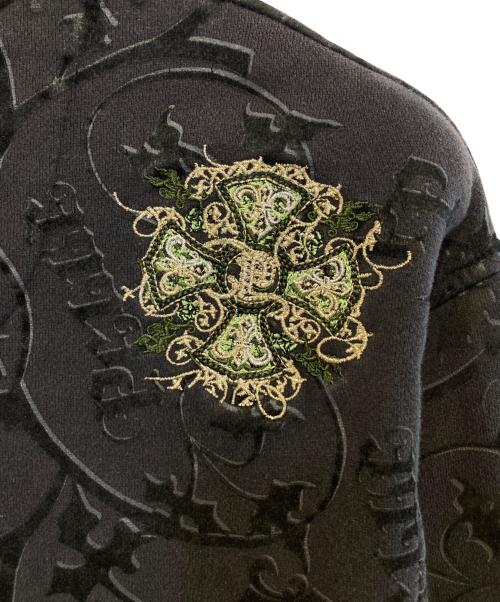 pellepelle（ペレペレ）pellepelle (ペレペレ) ［古着］クルーネックスウェット ブラック サイズ:Mの古着・服飾アイテム