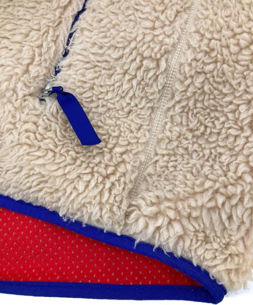 Patagonia（パタゴニア）Patagonia (パタゴニア) Classic Retro Cardigan ベージュ×ブルー サイズ:Mの古着・服飾アイテム