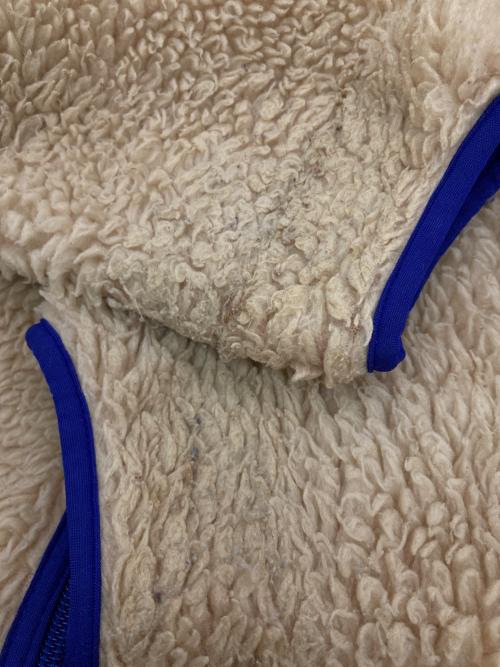 Patagonia（パタゴニア）Patagonia (パタゴニア) Classic Retro Cardigan ベージュ×ブルー サイズ:Mの古着・服飾アイテム