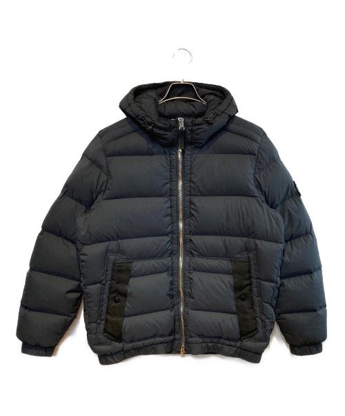 STONE ISLAND（ストーンアイランド）STONE ISLAND (ストーンアイランド) SEAMLESS TUNNEL NYLON DOWN JACKET ブラック サイズ:Mの古着・服飾アイテム