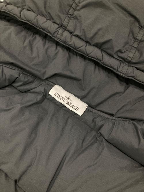 STONE ISLAND（ストーンアイランド）STONE ISLAND (ストーンアイランド) SEAMLESS TUNNEL NYLON DOWN JACKET ブラック サイズ:Mの古着・服飾アイテム