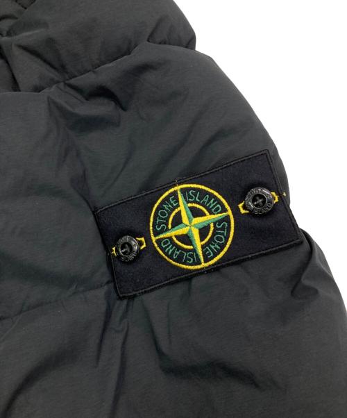 STONE ISLAND（ストーンアイランド）STONE ISLAND (ストーンアイランド) SEAMLESS TUNNEL NYLON DOWN JACKET ブラック サイズ:Mの古着・服飾アイテム