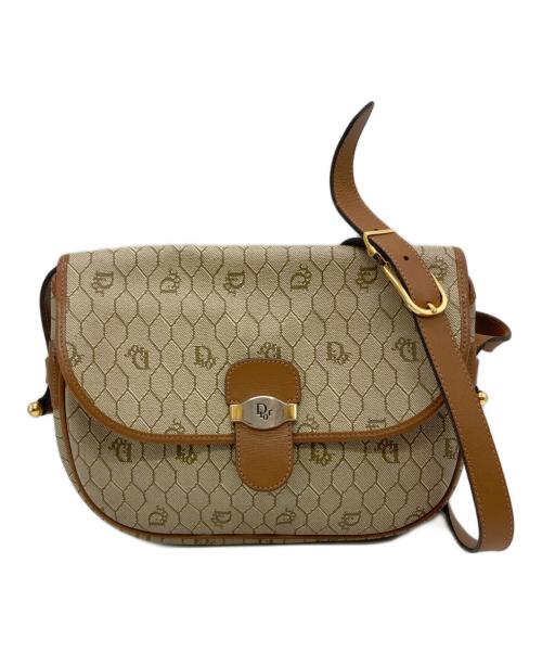 Christian Dior（クリスチャン ディオール）Christian Dior (クリスチャン ディオール) フラップ ショルダーバッグ ベージュの古着・服飾アイテム