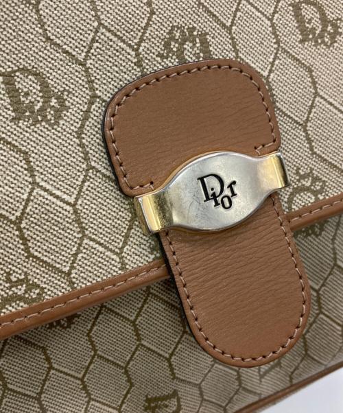 Christian Dior（クリスチャン ディオール）Christian Dior (クリスチャン ディオール) フラップ ショルダーバッグ ベージュの古着・服飾アイテム