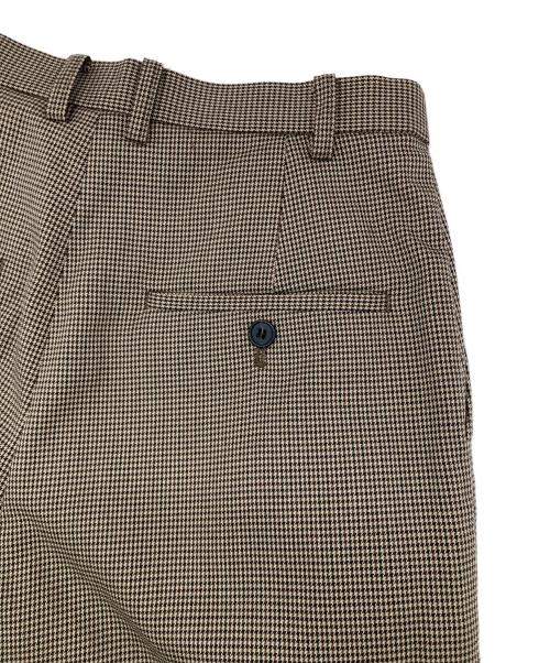 Whim Gazette（ウィムガゼット）Whim Gazette (ウィムガゼット) TRタックパンツ ベージュ サイズ:36の古着・服飾アイテム