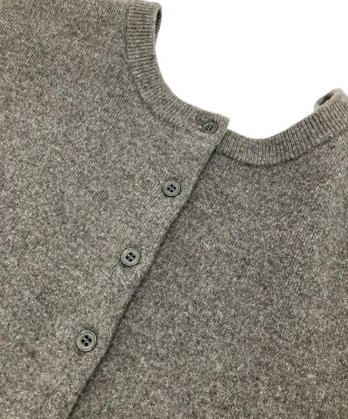 Curensology（カレンソロジー）Curensology (カレンソロジー) ウールカシミヤ2WAYプルオーバー ブラウン サイズ:Freeの古着・服飾アイテム