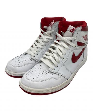 中古・古着通販】NIKE (ナイキ) AIR JORDAN 1 RETRO HIGH OG ホワイト