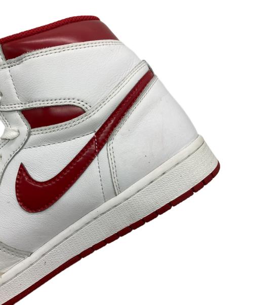 NIKE（ナイキ）NIKE (ナイキ) AIR JORDAN 1 RETRO HIGH OG ホワイト×レッド サイズ:US10の古着・服飾アイテム