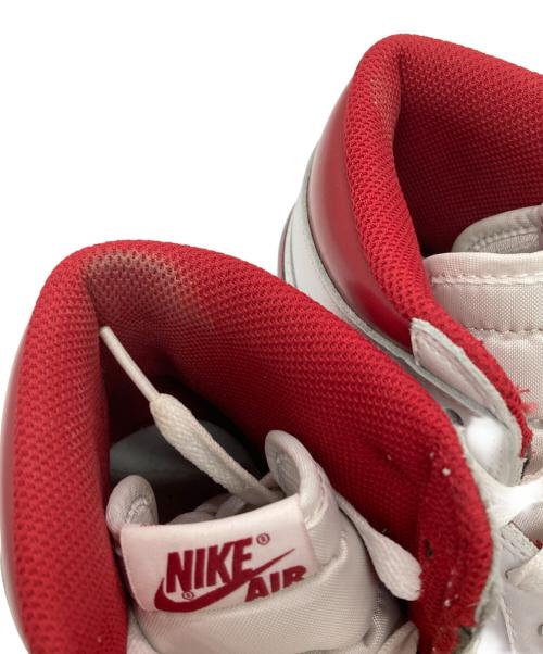 NIKE（ナイキ）NIKE (ナイキ) AIR JORDAN 1 RETRO HIGH OG ホワイト×レッド サイズ:US10の古着・服飾アイテム