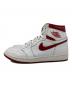 NIKE (ナイキ) AIR JORDAN 1 RETRO HIGH OG ホワイト×レッド サイズ:US10：12000円