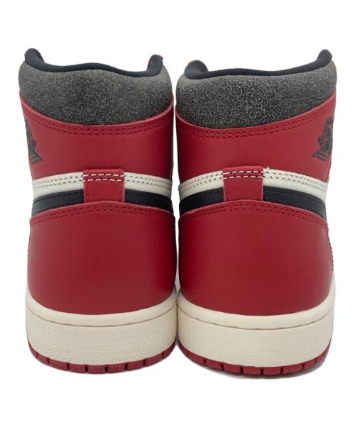 NIKE（ナイキ）NIKE (ナイキ) AIR JORDAN 1 RETRO HIGH OG ホワイト×レッド サイズ:US9 未使用品の古着・服飾アイテム