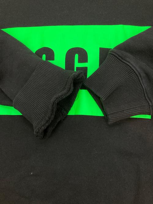 MSGM（エムエスジーエム）MSGM (エムエスジーエム) クルーネックスウェット ブラック サイズ:Sの古着・服飾アイテム