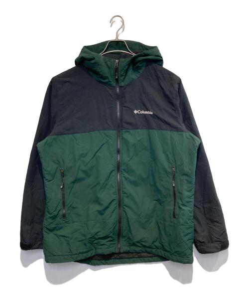 Columbia（コロンビア）Columbia (コロンビア) LABYRINTH CANYON II JACKET グリーン×ブラック サイズ:XLの古着・服飾アイテム