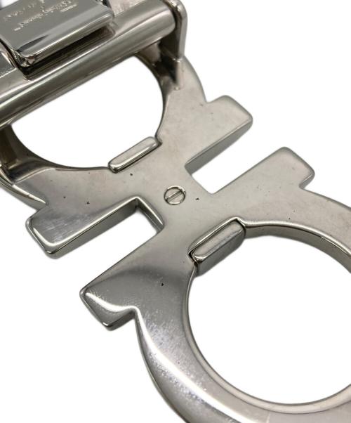 Ferragamo（フェラガモ）Ferragamo (フェラガモ) ガンチーニレザーベルト ブラックの古着・服飾アイテム