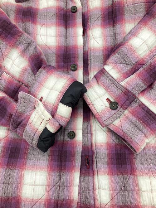 Acne studios（アクネ ストゥディオス）Acne studios (アクネ ストゥディオス) QUILTED OVERSHIRT パープル サイズ:50の古着・服飾アイテム