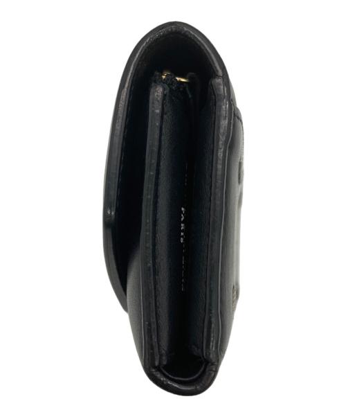 Maison Margiela（メゾンマルジェラ）Maison Margiela (メゾンマルジェラ) 4ステッチ レザー コンパクトウォレット ブラックの古着・服飾アイテム