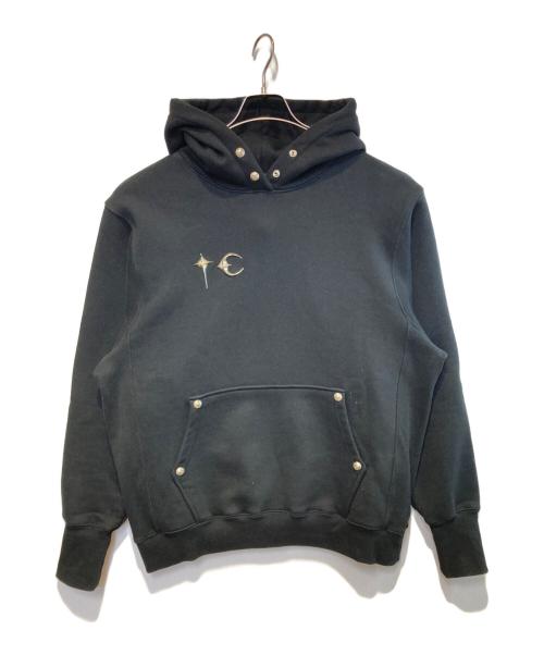 THUG CLUB（サグ クラブ）THUG CLUB (サグ クラブ) ARMOR HOODIE ブラック サイズ:Mの古着・服飾アイテム