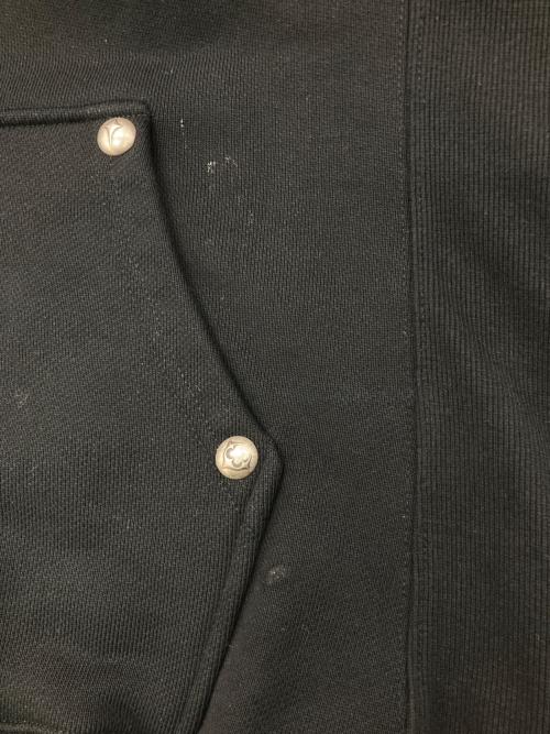 THUG CLUB（サグ クラブ）THUG CLUB (サグ クラブ) ARMOR HOODIE ブラック サイズ:Mの古着・服飾アイテム