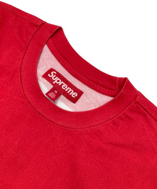 SUPREME（シュプリーム）SUPREME (シュプリーム) Spirit S/S Top レッド×グリーン サイズ:Mの古着・服飾アイテム