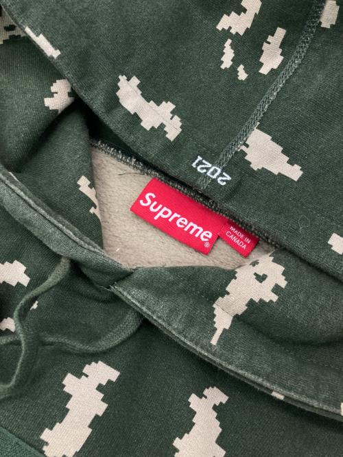 SUPREME（シュプリーム）SUPREME (シュプリーム) Box Logo Hooded Sweatshirt グリーン サイズ:Sの古着・服飾アイテム