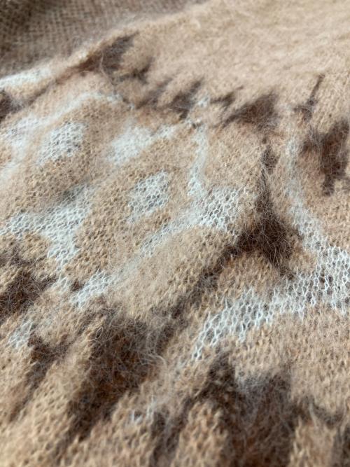 SUPREME（シュプリーム）SUPREME (シュプリーム) ABSTRACT STRIPE CARDIGAN ベージュ サイズ:Lの古着・服飾アイテム