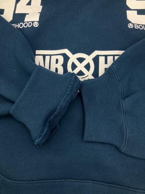 NEIGHBORHOOD（ネイバーフッド）NEIGHBORHOOD (ネイバーフッド) RUSSELL ATHLETIC (ラッセルアスレチック) BOUNTY HUNTER (バウンティハンター) SWEAT HOODIE LS ネイビー サイズ:Mの古着・服飾アイテム