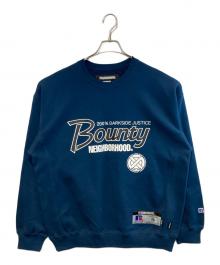 NEIGHBORHOOD×RUSSELL ATHLETIC×BOUNTY HUNTER（ネイバーフッド×ラッセルアスレチック×バウンティハンター）の古着「SWEAT SHIRT LS」｜ネイビー