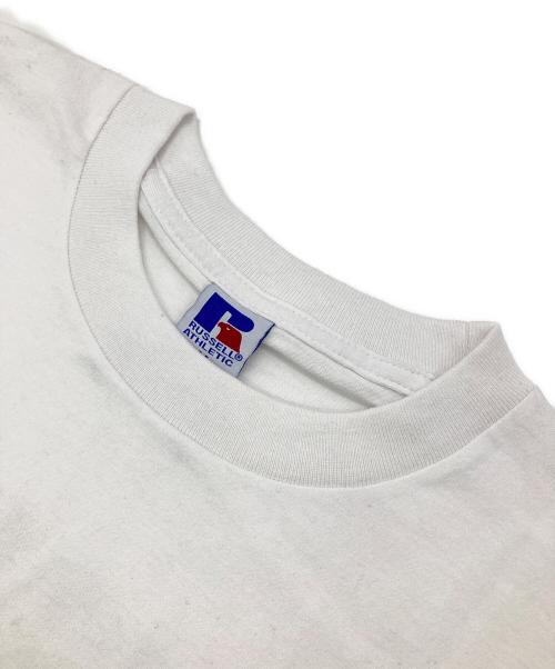 RUSSELL ATHLETIC（ラッセルアスレチック）RUSSELL ATHLETIC (ラッセルアスレチック) WIND AND SEA (ウィンダンシー) コラボプリントTシャツ ホワイト サイズ:Mの古着・服飾アイテム