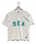 RUSSELL ATHLETIC（ラッセルアスレチック）の古着「コラボプリントTシャツ」｜ホワイト