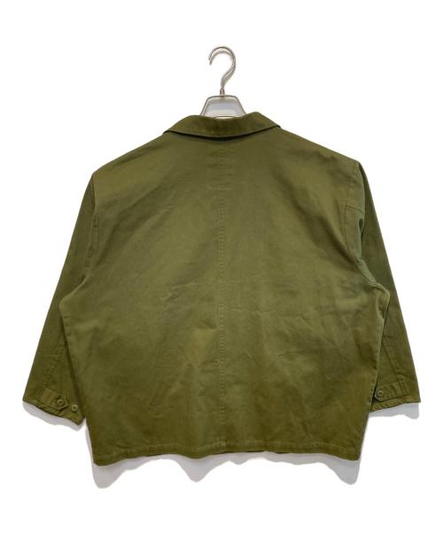 B.BALLSY（ボールジーブラザーズ）B.BALLSY (ボールジーブラザーズ) ミリタリールーズセットアップ カーキ サイズ:Lの古着・服飾アイテム