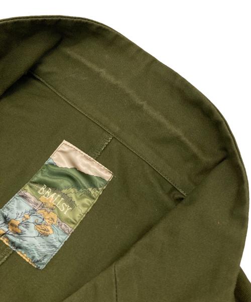 B.BALLSY（ボールジーブラザーズ）B.BALLSY (ボールジーブラザーズ) ミリタリールーズセットアップ カーキ サイズ:Lの古着・服飾アイテム