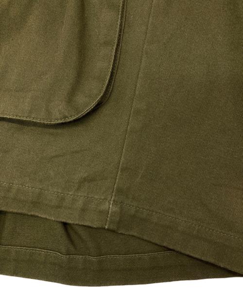 B.BALLSY（ボールジーブラザーズ）B.BALLSY (ボールジーブラザーズ) ミリタリールーズセットアップ カーキ サイズ:Lの古着・服飾アイテム