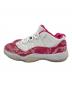 NIKE (ナイキ) WMNS AIR JORDAN 11 RETRO LOW ホワイト×ピンク サイズ:US6.5：6000円
