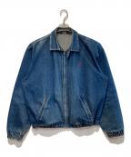 POLO RALPH LAURENポロ・ラルフローレン）の古着「［古着］デニムスイングトップ」｜インディゴ