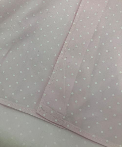 COMME des GARCONS SHIRT（コムデギャルソンシャツ）COMME des GARCONS SHIRT (コムデギャルソンシャツ) ドットドレスシャツ ピンク サイズ:Sの古着・服飾アイテム