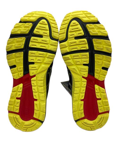 asics（アシックス）asics (アシックス) GT-1000 8 GTX ブラック×レッド サイズ:US6 1/2の古着・服飾アイテム